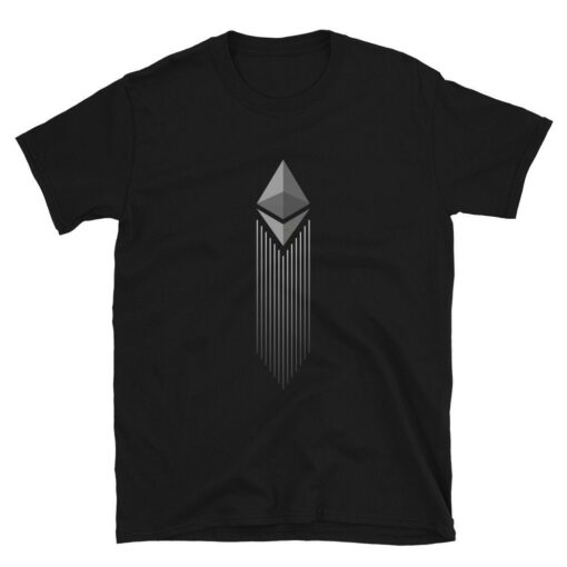 Ethereum Line Design T-Shirt 20 Eth Crypto Blockchain