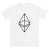 Ethereum Line Design T-Shirt 20 Eth Wire Frame Crypto