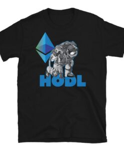 Ethereum Line Design T-Shirt Hodl Crypto Eth Cryptocurrency