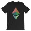 Ethereum Logo T-Shirt Colorful Big Logo Cool Cryptocurrency