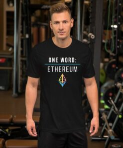 Ethereum Logo T-Shirt Funny One Word Funny Crypto Eth