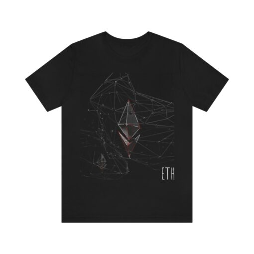 Ethereum Logo T-Shirt Printed Crypto Blockchain Trader