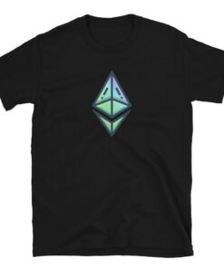 Ethereum Logo T-Shirt Rainbow Eth Crypto Prism Trader