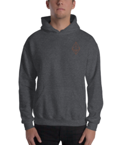 Ethereum Merch - Line design Men’s Embroidered Hoodie 3 Ethereum Merch Line design Men's Embroidered Hoodie 4