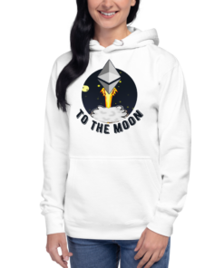 Ethereum Merch – the moon Women’s Pullover Hoodie Ethereum Merch – the moon Women’s Pullover Hoodie