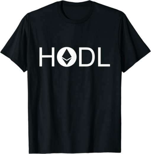 Ethereum Reflection T-Shirt Hodl Ether Until The Moon