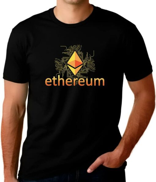 Ethereum Reflection T-Shirt Plus Size Crypto Blockchain