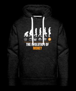 Evolution Of Money Bitcoin Hoodie Sweatshirt