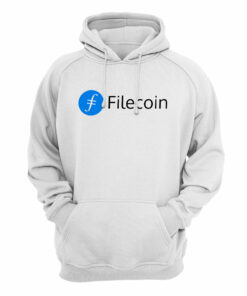 Filecoin (FIL) Cryptocurrency Symbol Hooded Sweatshirt