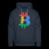 Four Color Bitcoin B Hoodie Sweatshirt