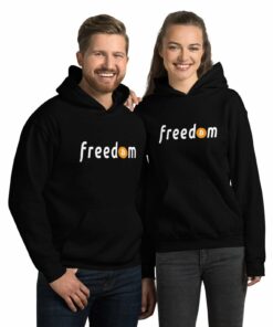 Freedom Bitcoin Unisex Hoodie