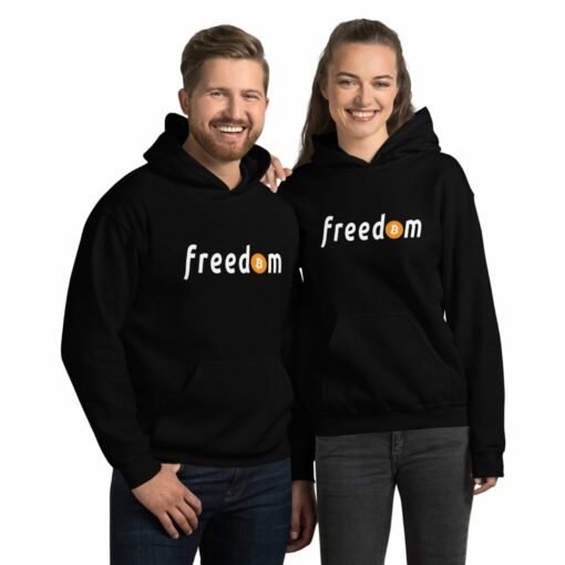 Freedom Bitcoin Unisex Hoodie