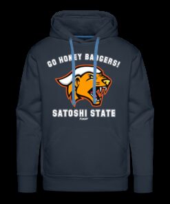 Go Honey Badgers! Satoshi State Bitcoin Hoodie Sweatshirt 3