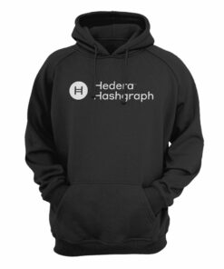 Hedera Hashgraph (HBAR) Cryptocurrency Symbol Hooded Sweatshirt Hedera Hashgraph (HBAR) Cryptocurrency Symbol Hooded Sweatshirt