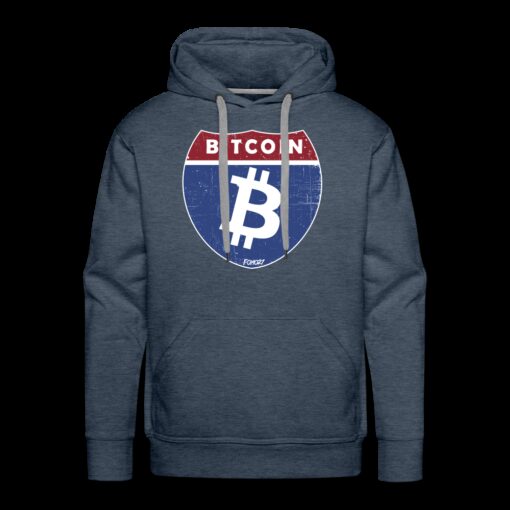 Highway Bitcoin Hoodie Sweatshirt