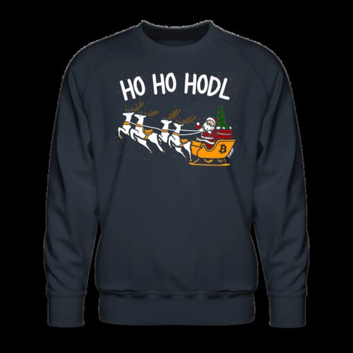 Ho Ho HODL Bitcoin Crewneck Sweatshirt