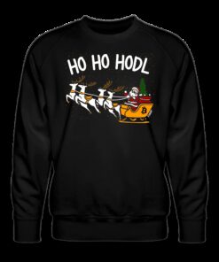 Ho Ho HODL Bitcoin Crewneck Sweatshirt