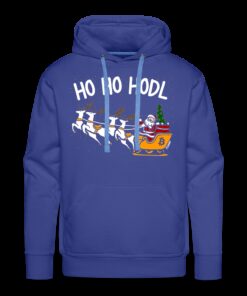 Ho Ho HODL Bitcoin Hoodie Sweatshirt
