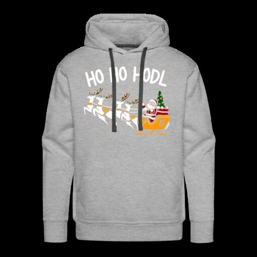 Ho Ho HODL Bitcoin Hoodie Sweatshirt