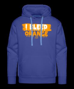 I Bleed Orange Bitcoin Hoodie Sweatshirt