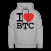 I Heart BTC Bitcoin Hoodie Sweatshirt