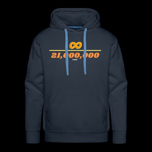 Infinity Divided By 21 Million Bitcoin Hoodie Sweatshirt
