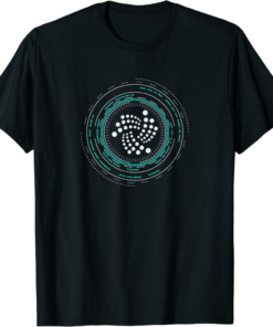 Iota Logo T-Shirt Coin Crypto Cryptocurrency Blockchain