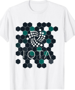 Iota Logo T-Shirt Cryptocurrency Blockchain Funny