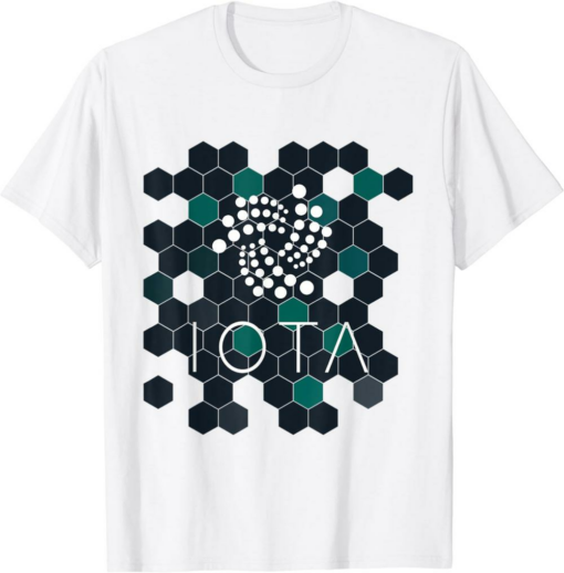Iota Logo T-Shirt Cryptocurrency Blockchain Funny