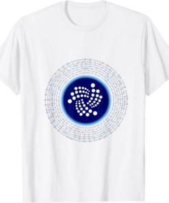 Iota Logo T-Shirt Cryptocurrency Blockchain Trading