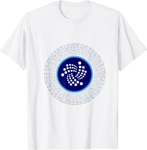 Iota Logo T-Shirt Cryptocurrency Blockchain Trading
