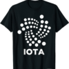 Iota Logo T-Shirt Cryptocurrency Blockchain Vintage