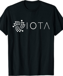 Iota Logo T-Shirt Token Crypto Blockchain Trading