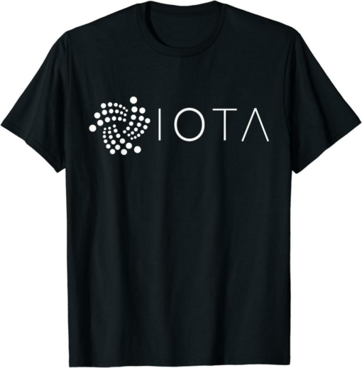 Iota Logo T-Shirt Token Crypto Blockchain Trading