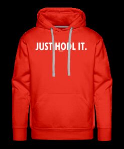 Just HODL It (White Lettering) Bitcoin Hoodie Sweatshirt 6 Just HODL It White Lettering Bitcoin Hoodie Sweatshirt 7