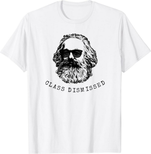 Karl Marx T-Shirt Class Propaganda Socialism Democratic