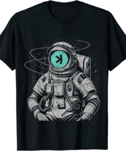 Kaspa Coin T-Shirt Bullrun 2024 Freedom Cryptocurrency