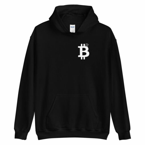 King Of The Hill Chest Badge Unisex Bitcoin Hoodie