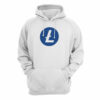 Litecoin LTC Cryptocurrency Symbol Hoodie
