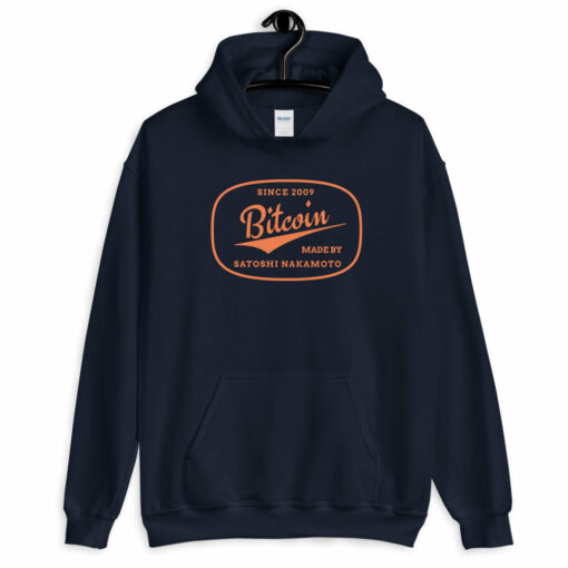 Made By Satoshi Nakamoto Unisex Hoodie