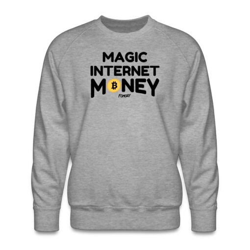 Magic Internet Money Bitcoin Crewneck Sweatshirt