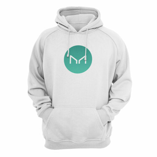 Maker (MKR) Cryptocurrency Symbol Hooded Sweatshirt