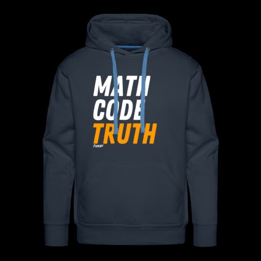 Math Code Truth Bitcoin Hoodie Sweatshirt
