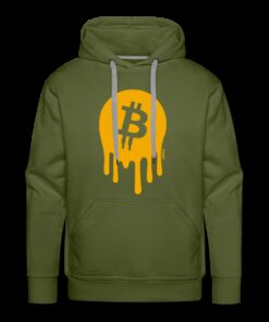 Melt Your Face Bitcoin Hoodie Sweatshirt
