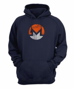 Monero XMR Crypto Aged Symbol Hoodie 2 Monero XMR Crypto Aged Symbol Hoodie 3