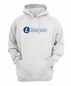New Litecoin LTC Crypto Logo Hoodie New Litecoin LTC Crypto Logo Hoodie