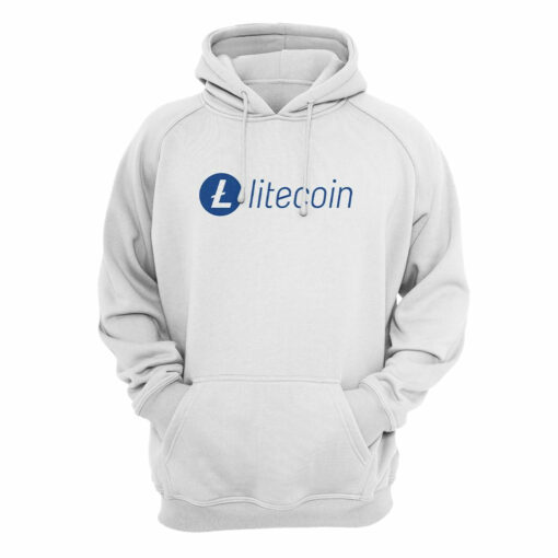 New Litecoin LTC Crypto Logo Hoodie