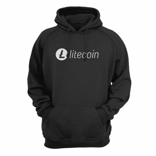 New Litecoin LTC Crypto Logo Hoodie