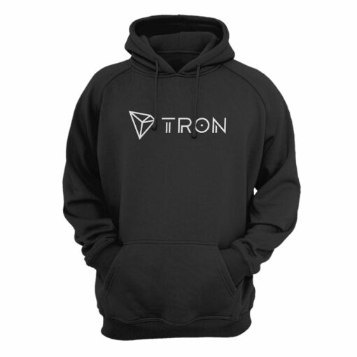 New Tron TRX Crypto Logo Hoodie