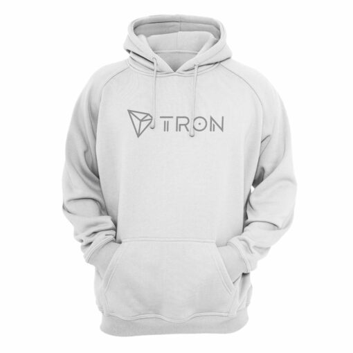 New Tron TRX Crypto Logo Hoodie